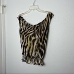 Carol Rose  Animal Print Sleeveless Top size S Photo 1