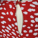 KIRUNDO Babydoll Tiered Casul Red and White Dress (965) Size XL Photo 12