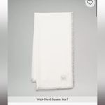 Lululemon  NWT Wool-Blend Square Scarf Photo 2