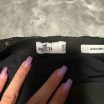 Hollister  Black Floral Skater Skirt Ultra High Rise Photo 2