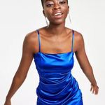 Emerald Sundae Royal Blue Homecoming Macy's mini Dress Photo 0