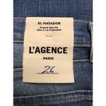 L'Agence El Matador French Slim Jeans Denim Blue Size 26 New w/tag Photo 2