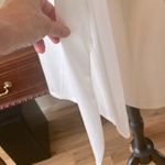 White Half Slip Midi Photo 4