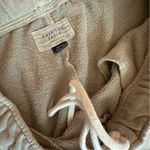American Eagle Sand High Rise Fleece Baggy Cargo Jogger Unisex Sweatpants Small Photo 5