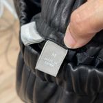 Nordstrom  Leather High Waist Pants Vintage Size Medium Black Photo 6