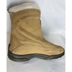 Columbia  Vallara II Womens Snow Boots Size 8.5 Tan Suede Waterproof Omni-Grip Photo 5