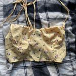 SheIn Yellow Summer Cropped Top Photo 0