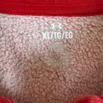 Under Armour  UA Rival Fleece Half Zip Hoodie in Red Size XL Photo 5