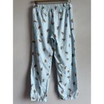 J.Crew Women’s Christmas Holiday Dog Print Waist Tie‎ Pajamas Pants Size Small Blue Photo 1