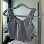 Signature 8  Crop Top Tank Grey Photo 0