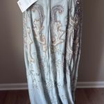 ASOS Design Beaded ice grey Maxi Dress Photo 8