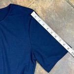 Merokeety  Navy Short Sleeve Mini Dress Large Photo 3