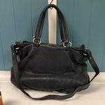 Francesco Biasia Blue Leather Hobo 2 Way Convertible Shoulder Messenger‎ Bag Photo 5