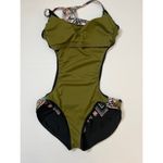 OP Aztec Print Design One Piece Monokini Swimsuit Sz M Junior. Photo 5