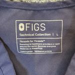 FIGS  Top Womens L Blue Catarina One Pocket Scrub Medical Nurse Shirt Photo 2