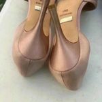 Badgley Mischka Embellished Peep Toe D'orsay Heel Pumps 9.5M Photo 9