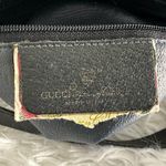 Gucci GG Vintage Sherry Line Stripe Navy Crossbody Shoulder Navy bag Handbag Photo 11