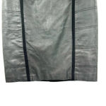 Ted Baker Ted Baker Palanga Black Leather Pencil Skirt Size 2 / US 6 Photo 2