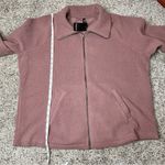 Torrid Sherpa Zip Up Lounge Sweatshirt Jacket in Rose Taupe Plus Size 2X NWT Photo 8