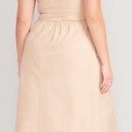 Old Navy  High Neck Fit and Flare Midi Dress in Desert Floor - Size XL Photo 1