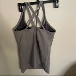 Athleta  Gray Intention Yoga Work Out Tank Top Photo 2