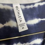Athleta Tie Dye Striped Modal Casual Fit and Flare Exercise Dress Size Medium Photo 4