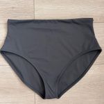 SKIMS Signature Swim Mid Waist Bottom Gunmetal Photo 5