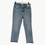 Madewell NWT The Curvy '90s Straight Mid-Rise Jean in Barbosa Wash | Sz 28 Photo 0