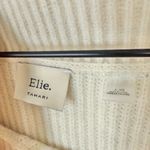 Elie Tahari NWT Wool Blend Sleeveless Turtleneck Sweater White Cream Size Large Photo 4