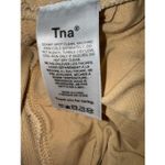 TNA ARITZIA COZY AF FLEECE TAN JOGGER SWEATPANTS XS Gold Photo 6