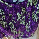 Pappagallo Vibrant Purple and Green Tank Top medium nwt Photo 1