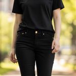 International concepts Classic Black Women's stretchy pants. They are new Size 8 Photo 0