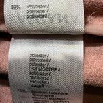 Lascana M Faux Suede Waterfall Jacket Dusty Rose Pink Soft Drape Blazer Office Size 8 Photo 4