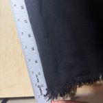 Ymi Black High-Rise Flare Jeans | Size 9/29 | Raw Hem Distressed Denim Photo 6