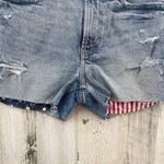 Old Navy  O.G. Short High Rise Shorts Womens 2 Distressed Cut-off Americana NEW Photo 2