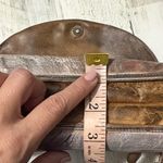 Jane Yoo Vintage Hand Painted Purse Brown Photo 11