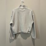 Outdoor Voices PrimoFleece 1/4 Zip Pullover in Oyster Size Small Photo 7