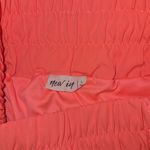 New In Vibrant Coral Athletic Shorts for Women Size Large Orange Photo 2