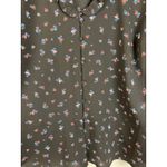 1. State  Plus Size Ruffle Floral Print Button Front Puff‎ Sleeves Blouse Size 1X Photo 8