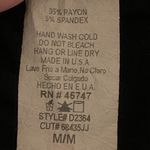 S-twelve Beaded Tattoo Style Lace Up Mini Dress Black Gray M Y2K Punk Moto Photo 7