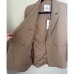 ANINE BING NEW Madeleine Blazer in Deep Sand Photo 4