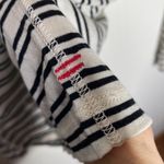 La ligne Charley striped silk blend Henley size XS Black Photo 9