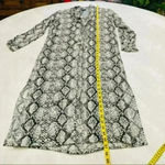 Anthropologie Bl-nk London Imanio Snake-Printed Shirtdress Size XS NWT $168 Photo 14