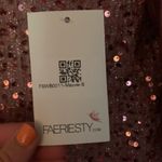 Faeriesty mauve sparkly jumpsuit Photo 4