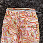 None Groovy vintage style 1970’s orange jeans Photo 3