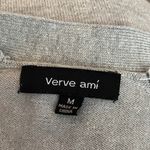 Verve Ami  Women's Gray Open-Front Cardigan Size M Photo 5