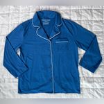 Fishers Finery Blue Bamboo & Organic Cotton Blend Pajama Top Photo 0