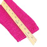 Chico's  2 Crochet Open Knit Sweater Top Textured Size M Bengali Pink Tessa Photo 7