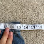 ZARA  Jean Skirt Womens Blue Y2K festival Denim Flat raw hem Front Mini medium Photo 12