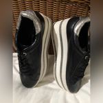 Call it spring  ( by ALDO) BNWOT Black Platform Sneakers with Glitter Accents Photo 2